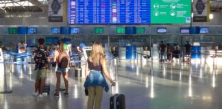 Άνοδος στην κίνηση του ΔΑΑ τον Αύγουστο με 3,88 εκατ. επιβάτες