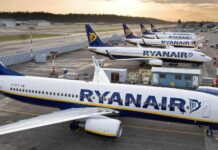 Σφοδρές αναταράξεις σε πτήση Ryanair – Αεροσυνοδός τραυματίστηκε
