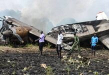 Συντριβή αεροσκάφους με ανθρωπιστική βοήθεια στο Νότιο Σουδάν