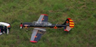 Αεροσκάφος συντρίβεται κοντά στο φράγμα «North Pine»