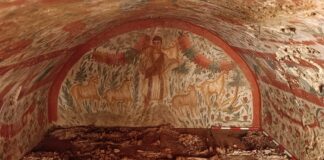 Ταφικός θάλαμος με χριστιανική εικονογραφία αποκαλύφθηκε στην Ιζνίκ