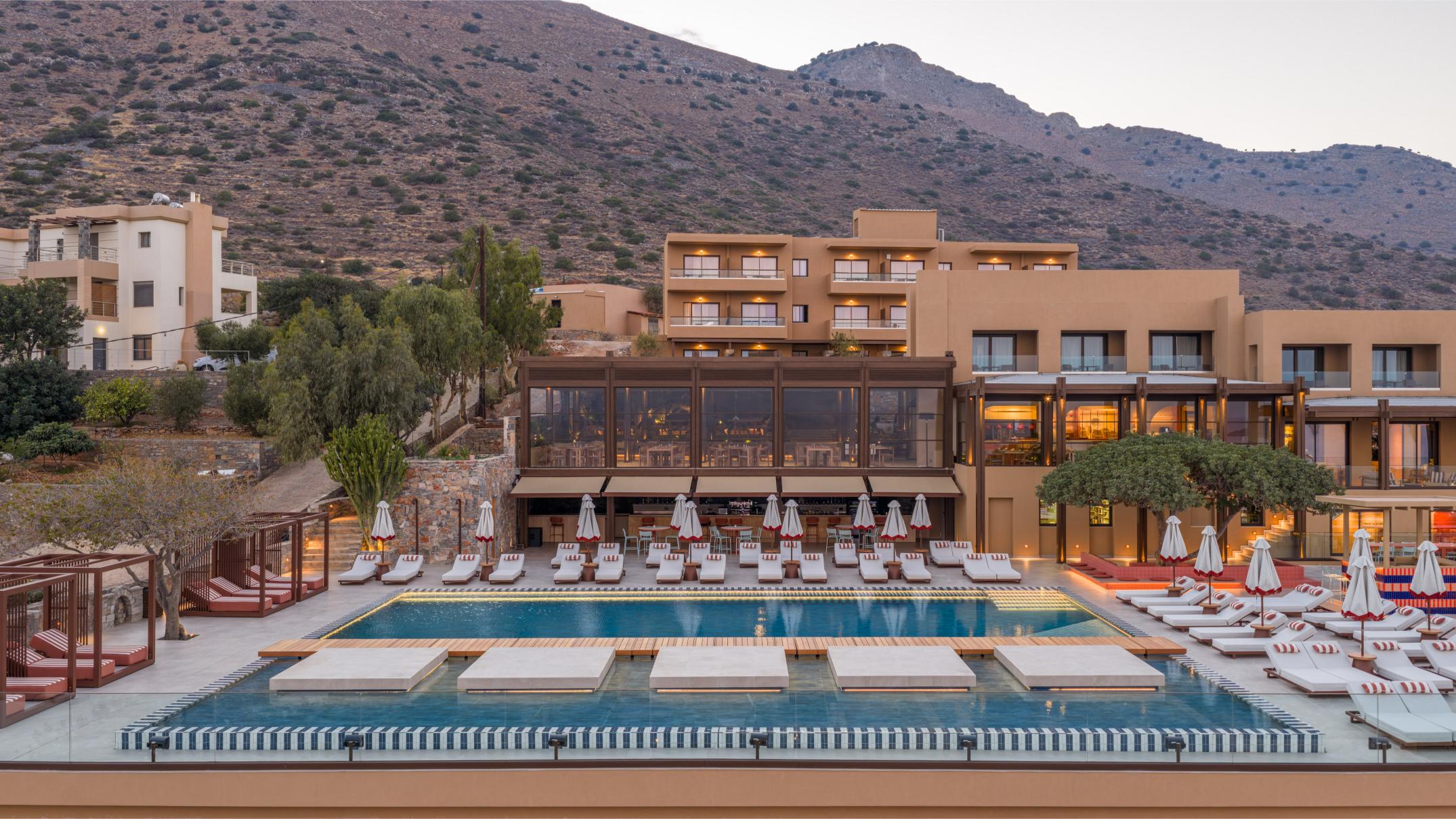 Innside Elounda_Infinity Pool Aerial