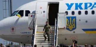 Ο Ζελένσκι επιβεβαίωσε την παρουσία drones κοντά στο προεδρικό αεροσκάφος