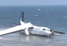 Αεροσκάφος της StarSky κατέπεσε στη θάλασσα μετά την απογείωση