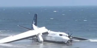 Αεροσκάφος της StarSky κατέπεσε στη θάλασσα μετά την απογείωση