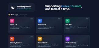 Ένα ψηφιακό «εργαστήριο» AI για τον ελληνικό τουρισμό από τη Marketing Greece