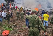 Στους 69 οι νεκροί από το δυστύχημα στρατιωτικού αεροσκάφους στην Κολομβία