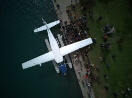 Η Ιτέα στον χάρτη των υδροπλάνων μετά την πρώτη προσθαλάσσωση