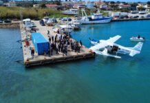 Η Κυλλήνη μπαίνει στον χάρτη των υδροπλάνων με την πρώτη προσθαλάσσωση