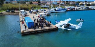 Η Κυλλήνη μπαίνει στον χάρτη των υδροπλάνων με την πρώτη προσθαλάσσωση