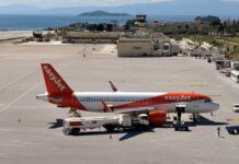 Πρώτη πτήση της σεζόν στη Σκιάθο με 137 επιβάτες από Μπρίστολ