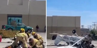 Κρεμόταν από καλώδια πριν τη συντριβή – Μάχη για τη ζωή του πιλότου