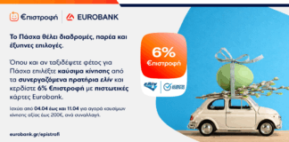 Κερδίστε έως 6% €πιστροφή με καύσιμα κίνησης ελίν στις πασχαλινές σας διαδρομές!