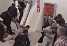 Άγριος ξυλοδαρμός στο αεροδρόμιο του Μπιλμπάο κατά την άφιξη ακτιβιστών