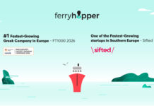 Ferryhopper: Αναγνώριση από τους Financial Times και τη Sifted