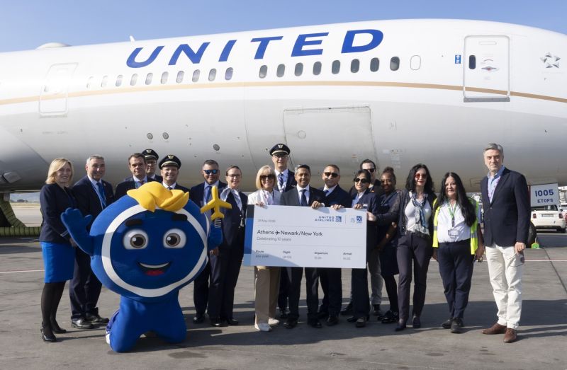 United Airlines ATH-EWR 10th anniversary May 2026 (2)