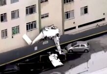 Βραζιλία: Αεροσκάφος έπεσε σε πολυκατοικία στο Μπέλο Οριζόντε – Δύο νεκροί