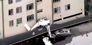 Βραζιλία: Αεροσκάφος έπεσε σε πολυκατοικία στο Μπέλο Οριζόντε – Δύο νεκροί
