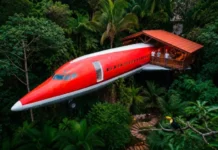 Το Boeing 727 που έγινε ξενοδοχείο πάνω από τη ζούγκλα