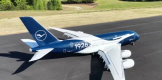 Το γιγαντιαίο τηλεκατευθυνόμενο Airbus A380 που πετά σαν αληθινό αεροσκάφος