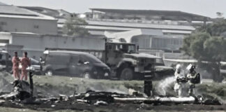 Δύο πιλότοι νεκροί μετά από συντριβή αεροσκάφους στην Καοσιούνγκ