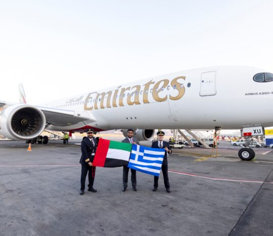 Η Emirates εντάσσει το νέο Airbus A350 στο δρομολόγιο Αθήνα-Ντουμπάι