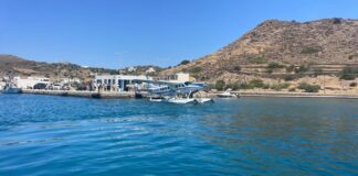 Ο Άδωνις Γεωργιάδης πετάει με υδροπλάνο της Hellenic Seaplanes