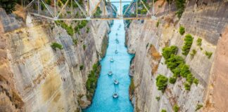 Διώρυγα της Κορίνθου: Το ιστορικό πέρασμα μετατρέπεται σε προορισμό εμπειριών