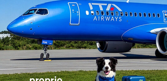 Η ITA Airways λανσάρει την υπηρεσία «Large Dog On Board» για μεγάλους σκύλους που ταξιδεύουν στην καμπίνα