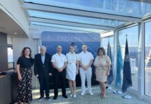 Το κρουαζιερόπλοιο Explora II στη Μύκονο