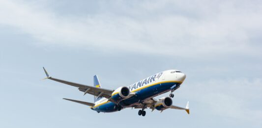 Ryanair: Αύξηση 6% στην επιβατική κίνηση τον Αύγουστο
