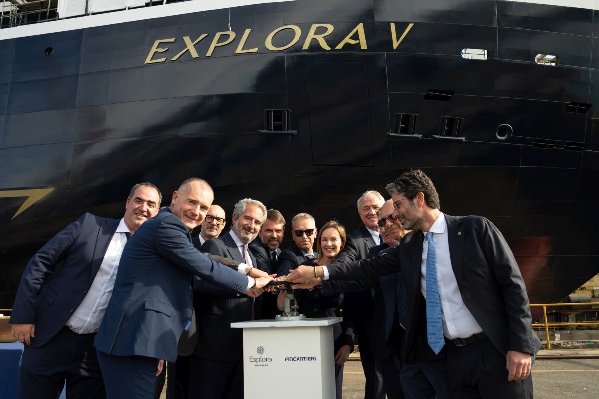 Double Ceremony EXV and EVI (18) - Opening moment with EJ MSC Group cruise division and Fincantieri Management